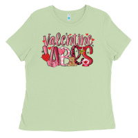 Matcha valentine vibes Ladies Tee - MaliasSmallBusiness