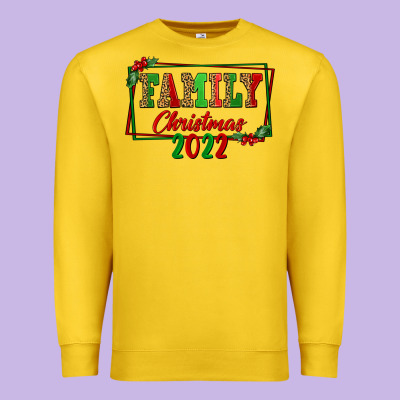 Family Christmas 2022 Premium Sweatshirt Designed By Fadigitalartstudio