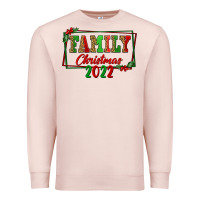 Pale Pink Family Christmas 2022 Premium Sweatshirt - FaDigitalArtStudio