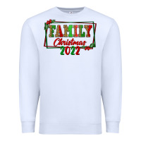 White Family Christmas 2022 Premium Sweatshirt - FaDigitalArtStudio