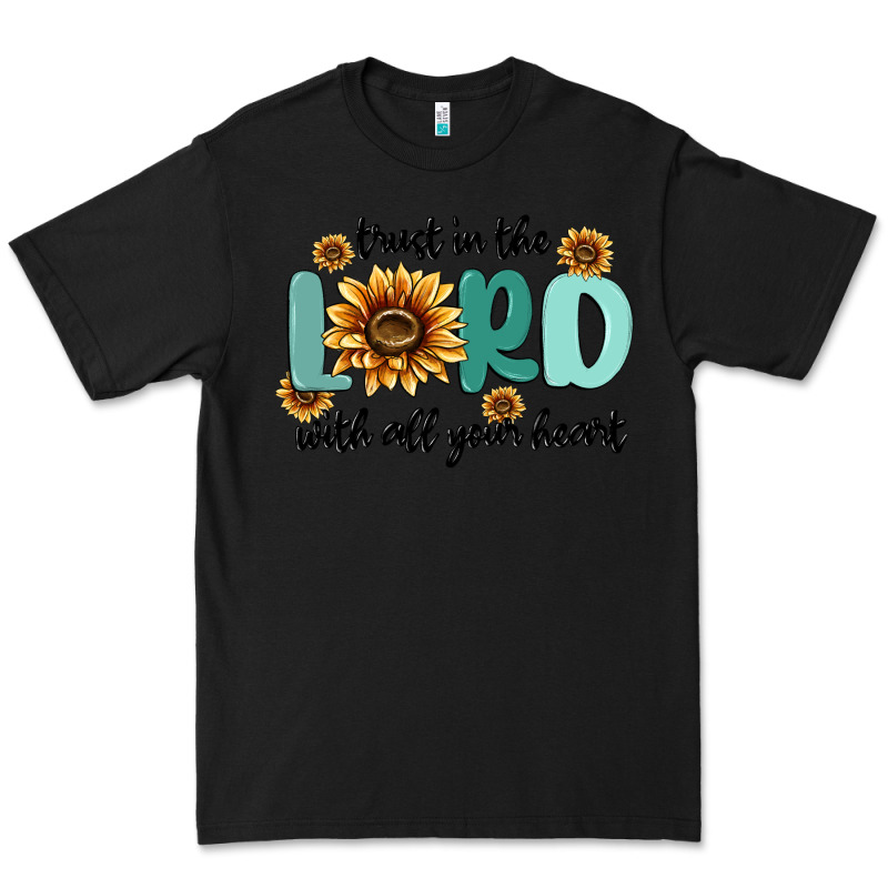 Trust In The Lord With All Your Heart Premium Tee by MaliasSmallBusiness | Teevron
