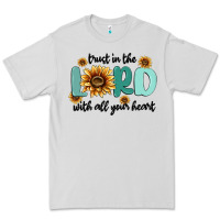 Dove Grey trust in the lord with all your heart Premium Tee - MaliasSmallBusiness