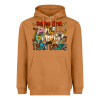 Meerkat Coffee First Then Cows Heavyweight Hoodie - FaDigitalArtStudio