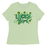 Matcha lucky girl Ladies Tee - MaliasSmallBusiness