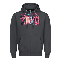 Smoke xoxo pig olivia Zipper Hoodie - OliviaCreatesArt