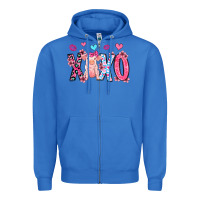 True Royal xoxo pig olivia Zipper Hoodie - OliviaCreatesArt