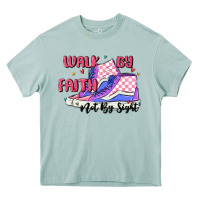Arona walk by faith Heavy Core Tee - MaliasSmallBusiness