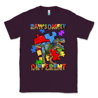 Plum rawsomely different autism t rex Classic Tee - Artiststas