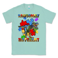 Seafoam rawsomely different autism t rex Classic Tee - Artiststas