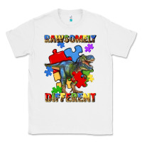 White rawsomely different autism t rex Classic Tee - Artiststas
