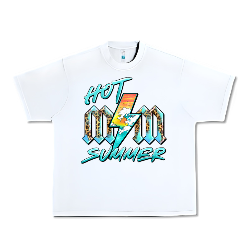 Hot Mom Summer Urban Heavy Tee by BarkalooDesign | Teevron