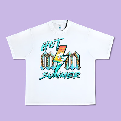 Hot Mom Summer Urban Heavy Tee Designed By Barkaloodesign