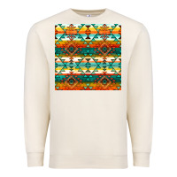 Sandshell native american aztec seamless pattern 1 Premium Sweatshirt - BundleAndBundleShop