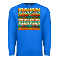 True Royal native american aztec seamless pattern 1 Premium Sweatshirt - BundleAndBundleShop