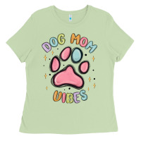Matcha dog mom vibes Ladies Tee - MaliasSmallBusiness