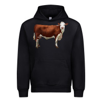 Black hereford cow Urban Hoodie - LillyAllenDesigns