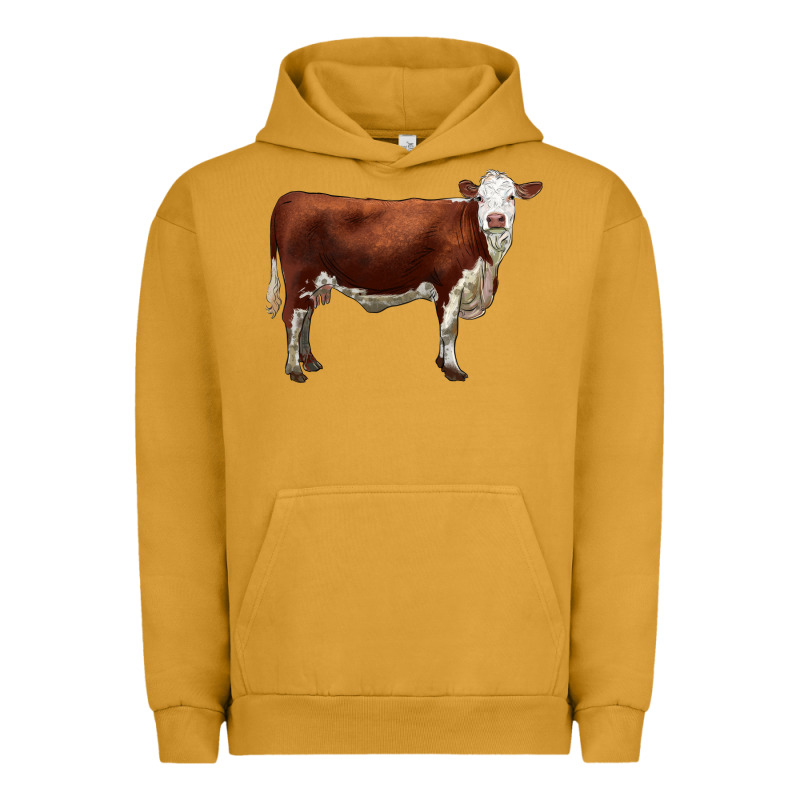 Hereford Cow Urban Hoodie by LillyAllenDesigns | Teevron