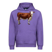 Tulip hereford cow Urban Hoodie - LillyAllenDesigns