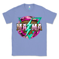 Colony Blue mama life and thunderbolt Classic Tee - JahusDesignShop