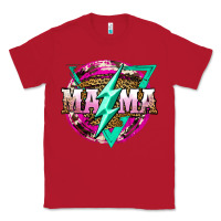 Red mama life and thunderbolt Classic Tee - JahusDesignShop