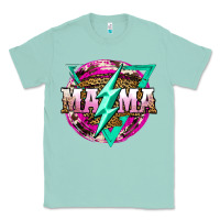 Seafoam mama life and thunderbolt Classic Tee - JahusDesignShop