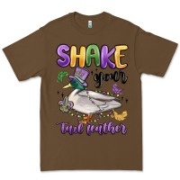Cacao shake your tail feather mardi gras Premium Tee - MaliasSmallBusiness