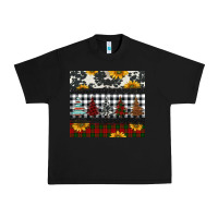 Black christmas trees and sunflowers Urban Heavy Tee - Jasminsmagicworld