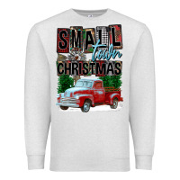 Oatmeal Heather Small Town Christmas Premium Sweatshirt - FaDigitalArtStudio