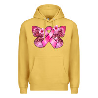 Antique Gold Cancer butterfly Premium Hoodie - FaDigitalArtStudio