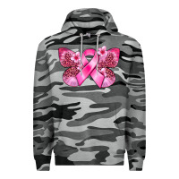 Slate Camo Cancer butterfly Premium Hoodie - FaDigitalArtStudio