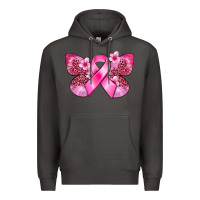 Smoke Cancer butterfly Premium Hoodie - FaDigitalArtStudio