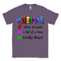 Lavender i'm a hot mess always stressed and proudly autism Classic Tee - Artiststas