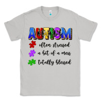 Moon Dust i'm a hot mess always stressed and proudly autism Classic Tee - Artiststas