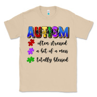 Mushroom i'm a hot mess always stressed and proudly autism Classic Tee - Artiststas