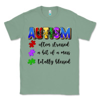 Sage i'm a hot mess always stressed and proudly autism Classic Tee - Artiststas