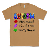 Toasted Coconut i'm a hot mess always stressed and proudly autism Classic Tee - Artiststas