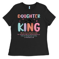 Black doughter of the king malia Ladies Tee - MaliasSmallBusiness