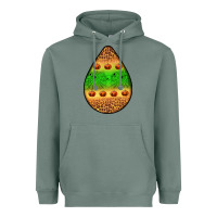 Halloween Pumpkin Teardrop Heavyweight Hoodie | Teevron