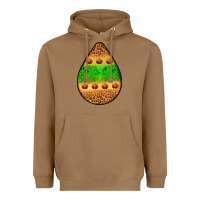 Toasted Coconut halloween pumpkin teardrop Heavyweight Hoodie - BundleAndBundleShop