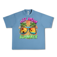 Pebble Blue hot mom summer Urban Heavy Tee - BarkalooDesign