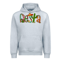 Heather Grey fiesta Urban Hoodie - RacoonDesign