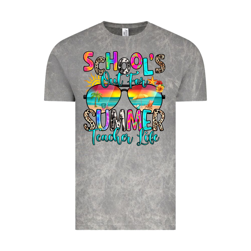 School's Out For Summer Teacher Life Vintage Tee by RanaPortraitStore | Teevron