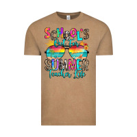 Vintage Coffee school's out for summer teacher life Vintage Tee - RanaPortraitStore