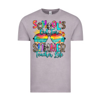 Vintage Zinc school's out for summer teacher life Vintage Tee - RanaPortraitStore
