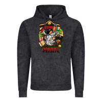 Vintage Black pirate gnome Vintage Hoodie - BarkalooDesign