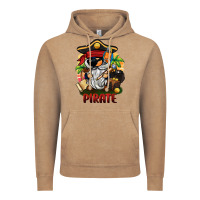 Vintage Coffee pirate gnome Vintage Hoodie - BarkalooDesign