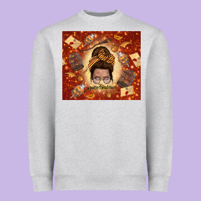 Wizard Head Mom Heavyweight Sweatshirt Designed By Tumblerdesignbyshophia