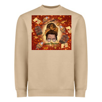 Mushroom wizard head mom Heavyweight Sweatshirt - TumblerDesignByShophia