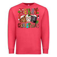 Cardinal Merry christmas calfs Premium Sweatshirt - FaDigitalArtStudio