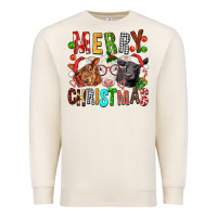 Sandshell Merry christmas calfs Premium Sweatshirt - FaDigitalArtStudio